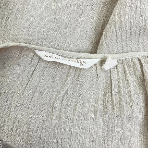 Soft Surroundings Asilah Tan Top Size XS - Picture 5 of 7